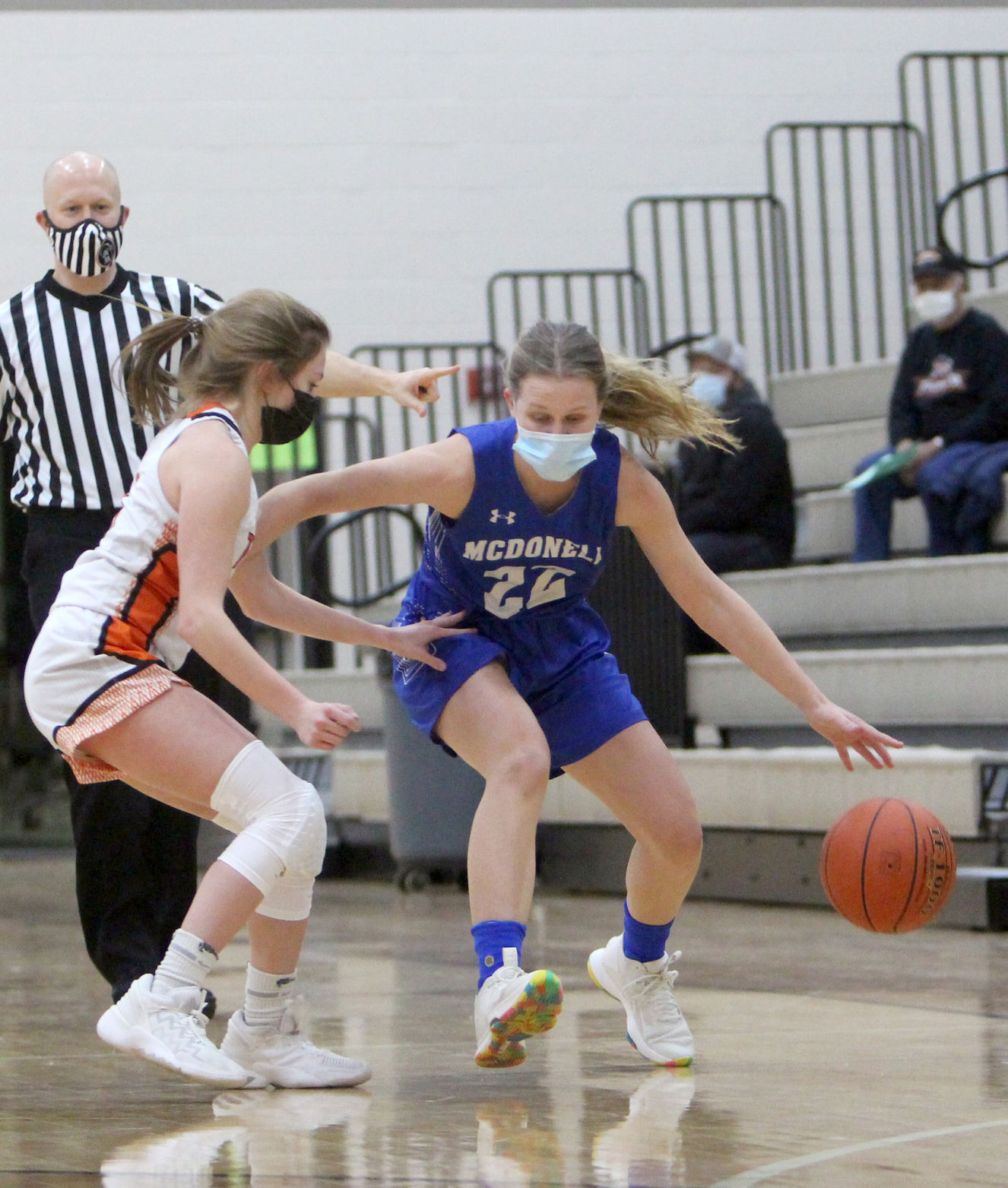 McDonell at Osseo-Fairchild girls basketball 1-11-21